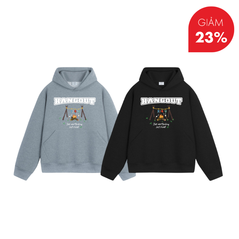 Áo hoodie unisex nam nữ Hangout 4Lucky.png