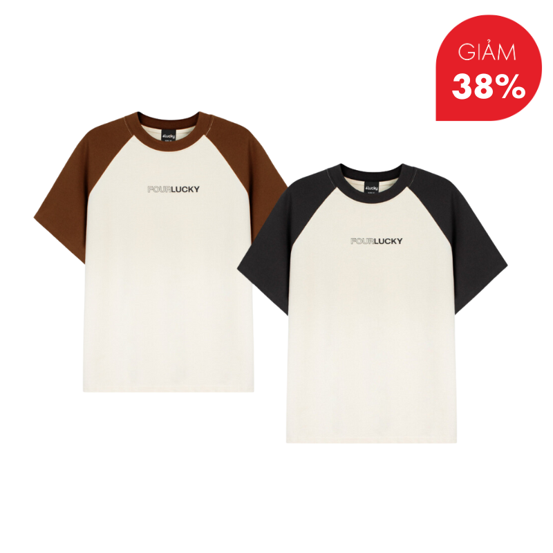 Áo thun T-shirt phông rộng 4Lucky unisex.png