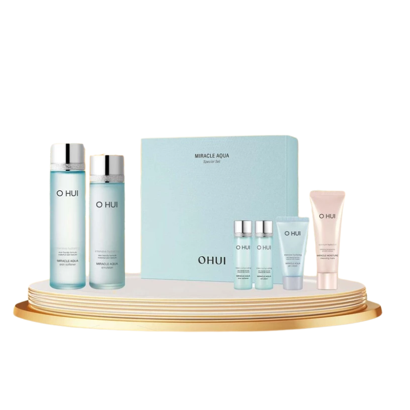 Bộ dưỡng 6 món OHUI Miracle Aqua Set