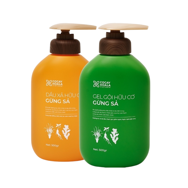 Dầu Gội Thảo Dược Gừng Sả