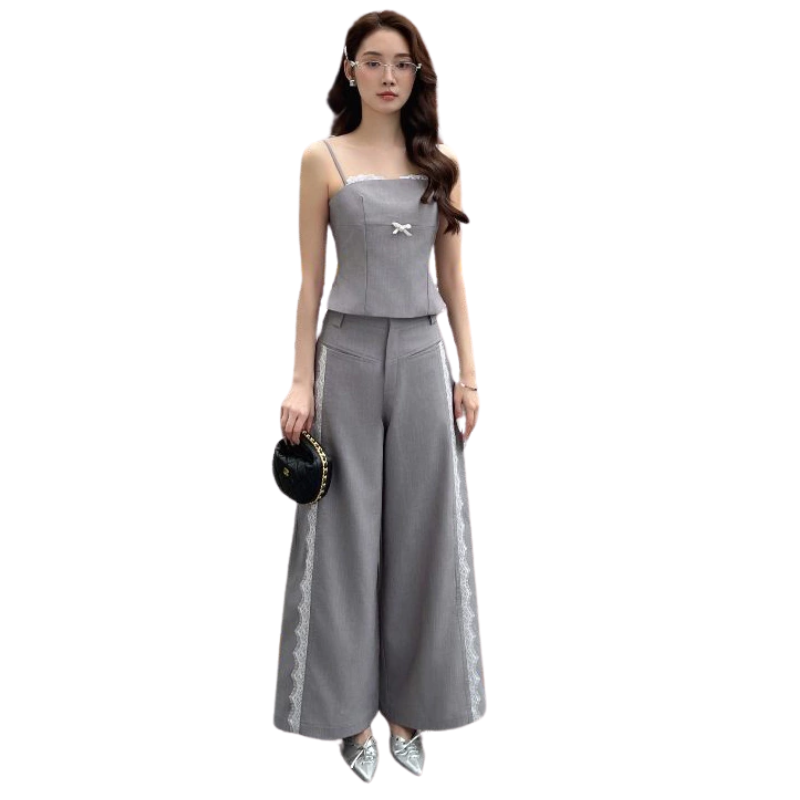 Set Áo Hai Dây & Quần Ống Rộng Veo's
