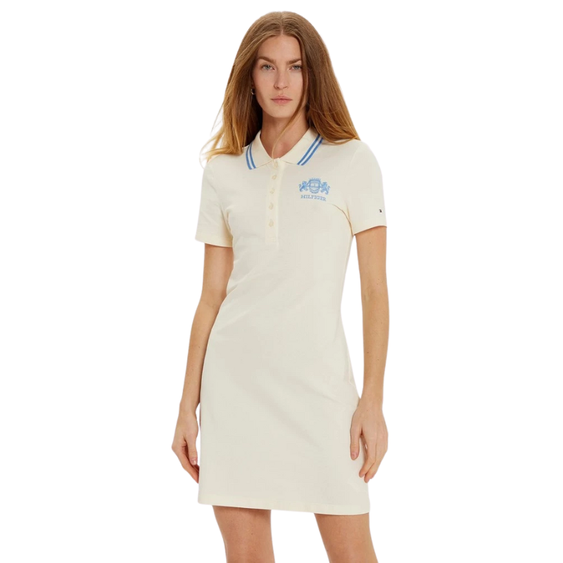 Đầm Polo Nữ Tay Ngắn TOMMY HILFIGER Varsity Graphic Polo Dress